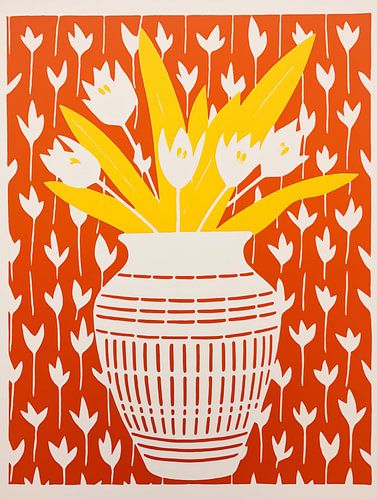 Zonnig, licht, goed humeur stilleven