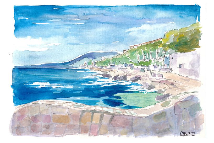 Mediterrane Träume an der Cote dAzur Provence Frankreich von Markus Bleichner