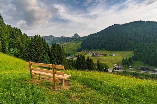 Aussicht in Damüls Vorarlberg