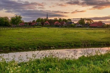 Le village de Niehove sur Marga Vroom