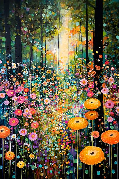 Waldblumen B von Mateo