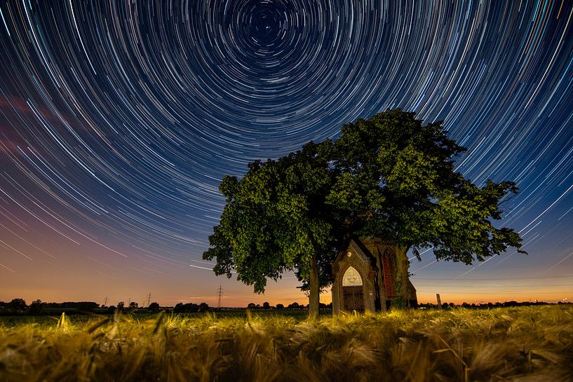 Starting rails above the chapel by Mark Lenoire