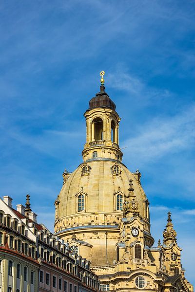 Blick auf die Frauenkirche in Dresden par Rico Ködder