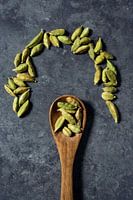 Kardamom in Nahaufnahme