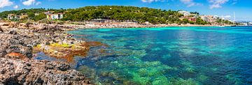Mooie kust aan het strand van Mallorca Cala Comptessa van Alex Winter