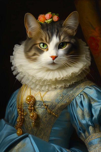 Royal cute cat by haroulita