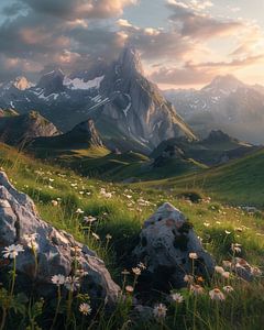 Dolomitenblick, weit und majestätisch