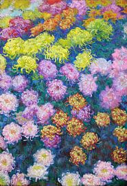 Chrysanthemenbeet, Claude Monet