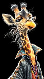 Giraffe Porträt