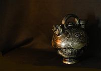 Black wine pitcher