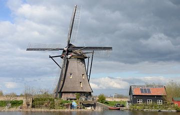 Moulins à vent de Kinderdijk : patrimoine mondial de l'Unesco sur Rini Kools