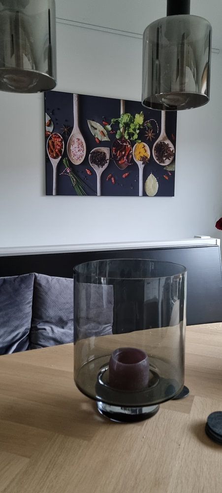 Pollepels kruiden, herbs on wooden spoons  van Corrine Ponsen 