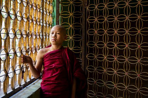 monnik in een klooster