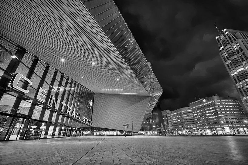 Centraal Station Rotterdam Nederland van Peter Bolman