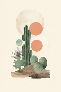 Cactus abstrait
