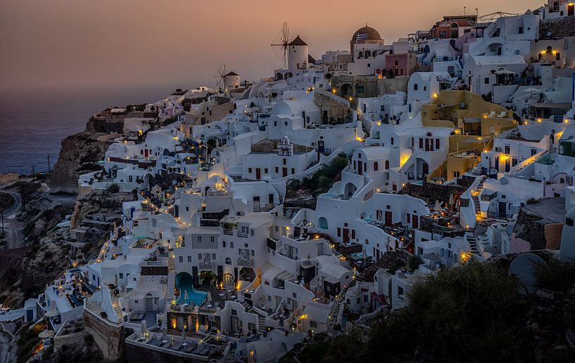 Oia Santorini van Mario Calma