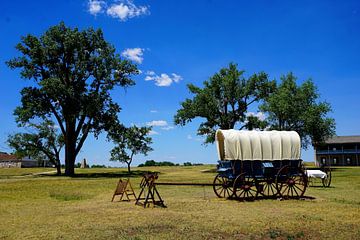 Fort Laramie National Historic Site in Wyoming van Thomas Zacharias
