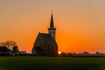 Coucher de soleil à Den Hoorn