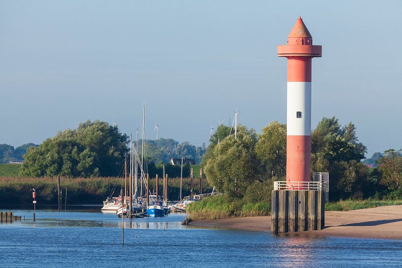 Lighthouse, Weser, Farge, Bremen by Torsten Krüger