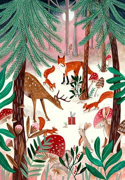 Surprise in the forest by Caroline Bonne Müller