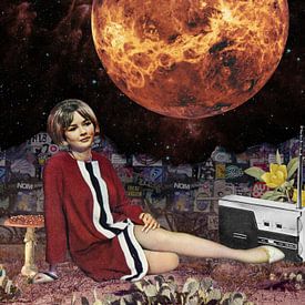 De vrouw van de astronaut van christine b-b müller