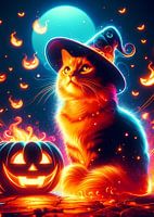 Kat fantasie haloween