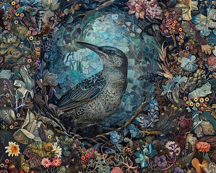 Kaleidoscope Perch by Eye catching paintings