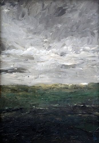 Landschapsstudie De Heide, August Strindberg