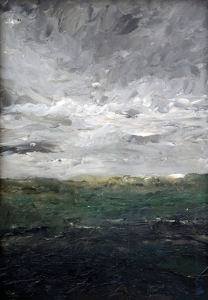 Landscape Study The Heath, August Strindberg by Masterful Masters
