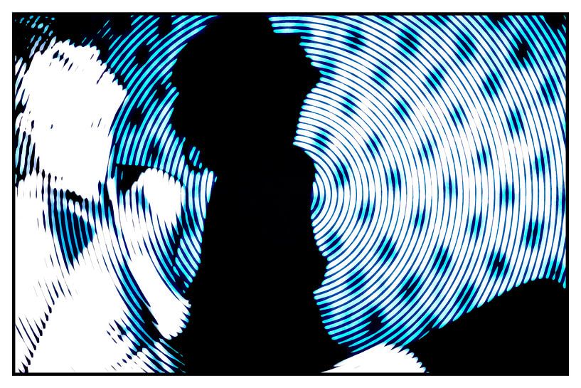 Pop art Nude by Herman Wolters