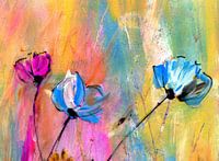 flowers fresh - Stillleben mit Mohnblumen