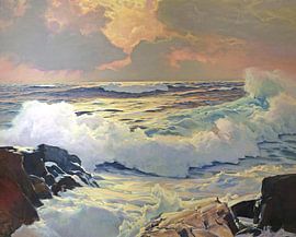 Frederick Judd Waugh~Bernstein, Jade und Amethyst.