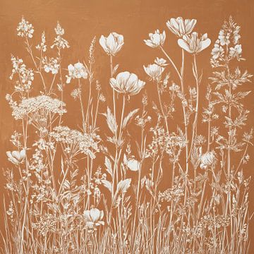 Feld voller Blumen von Thea