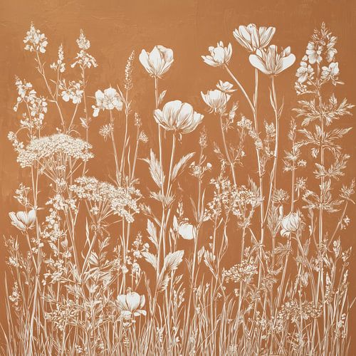 Veld van Bloemen van Thea