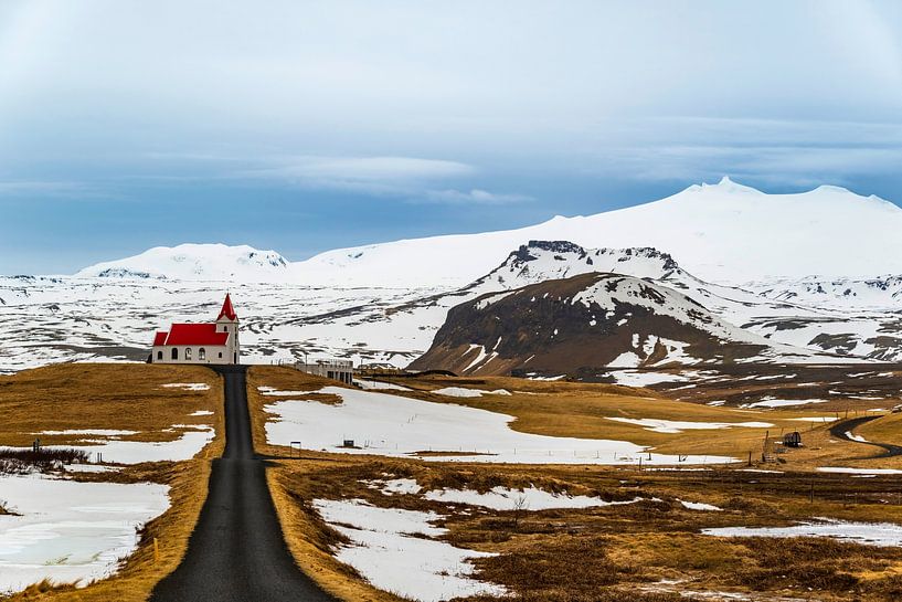 Kirche auf Snaefellsnes, Island von ViaMapia