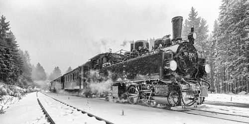 Steam trains in the Harz Mountains, old times revive