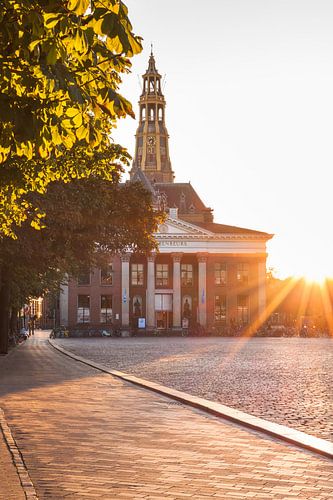 Vismarkt during Sunset (poster)