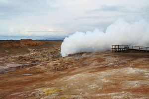 Islande, Gunnuhver geyser