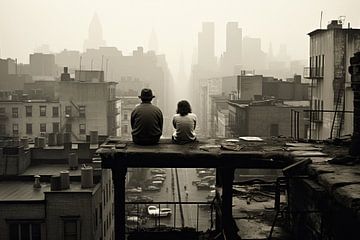 New York 1920 couple III. von Roy Lemme