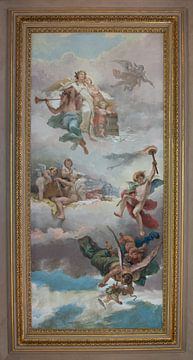 Muurschildering Vaticaan van Kim Meijer