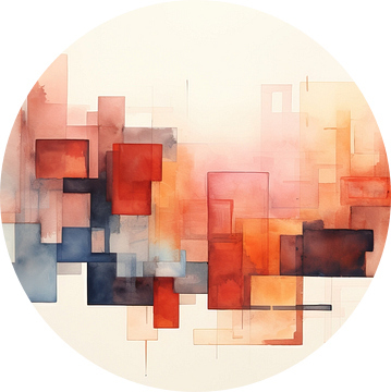 Abstract Abstrakt van Abstract Schilderij