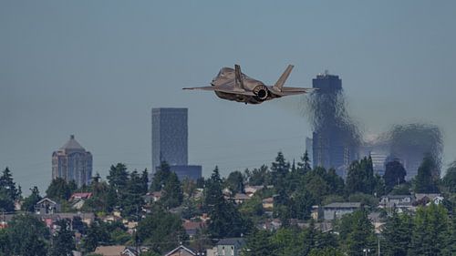 Corps des Marines américains Lockheed Martin F-35B Lightning II.