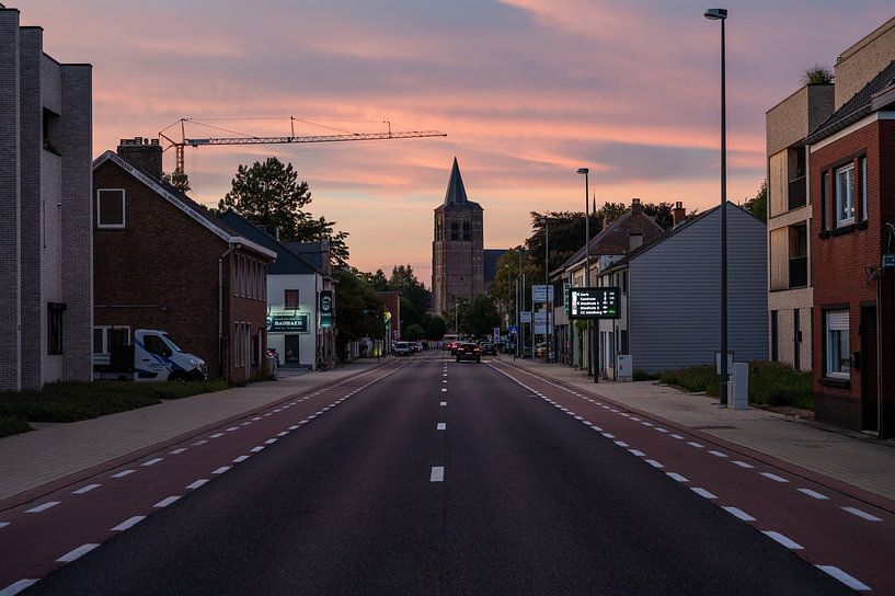 Sunset over Lommel by Werner Lerooy