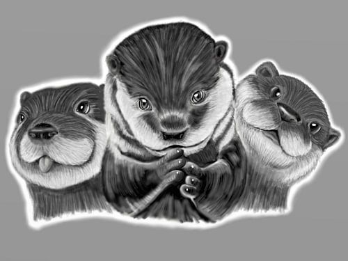 Otters van JoritoW