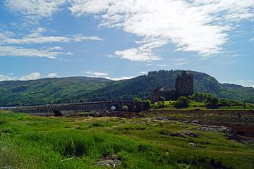 Eilean Donan Castle ist eine Tieflandburg in der Nähe von Dornie