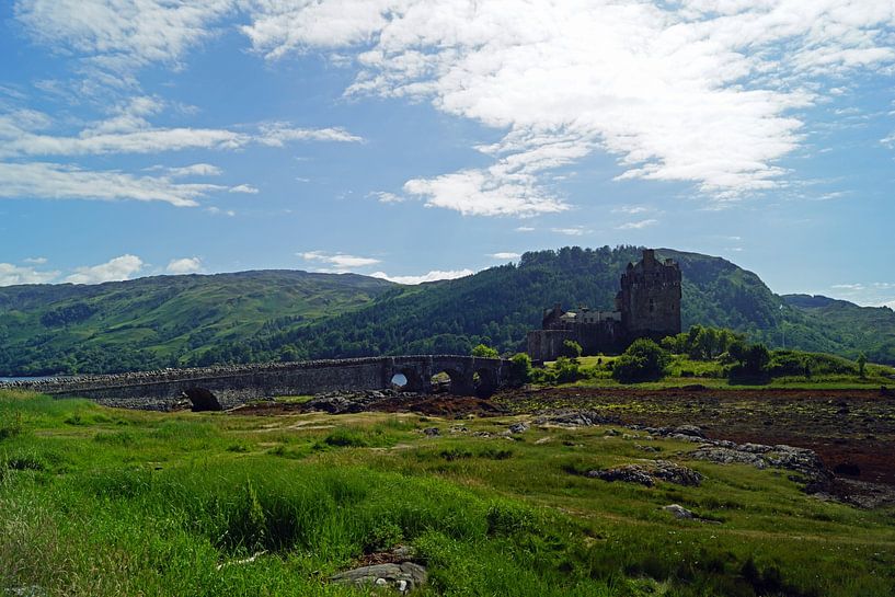 Eilean Donan Castle ist eine Tieflandburg in der Nähe von Dornie von Babetts Bildergalerie