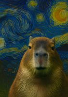Capybara X Nuit étoilée