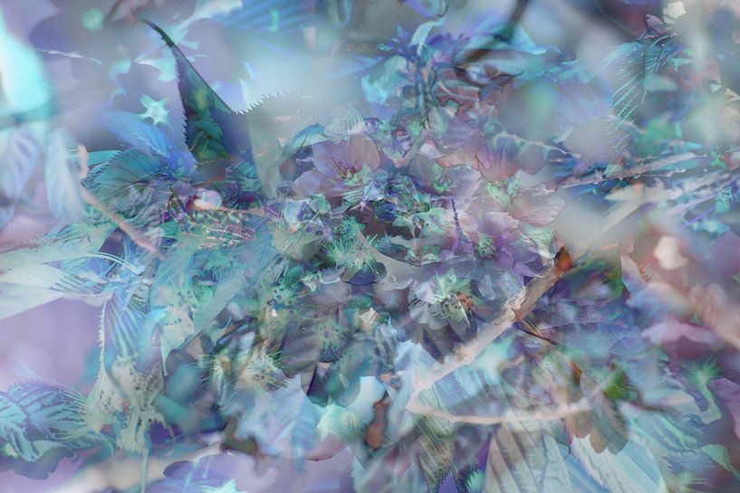 Collage in Monet stijl van Herman Kremer