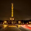 Berlin la nuit - Siegessäule - Tiergarten sur Marianne Twijnstra