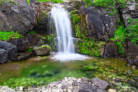 Petite cascade en Islande sur Steve Kitzmann